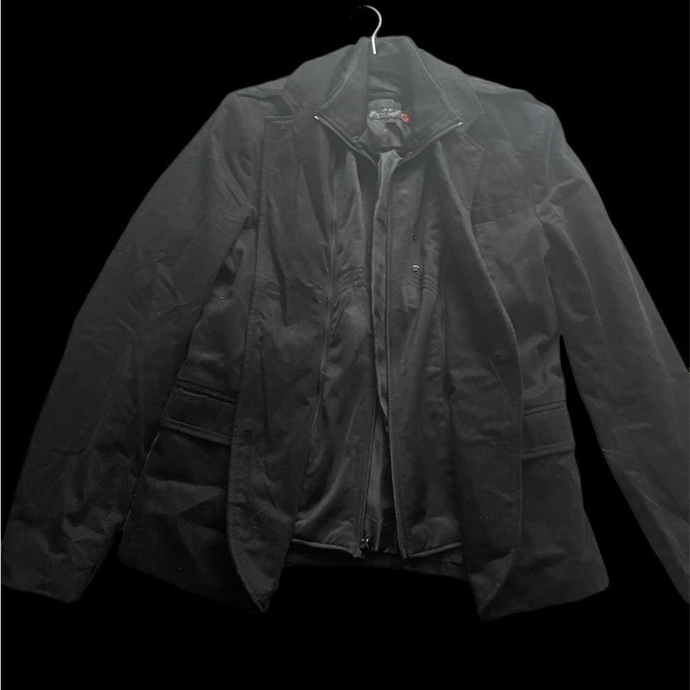 G by Guess coat with removable collar